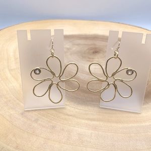 Shelia Fajl Dangle Flower Drop Earrings